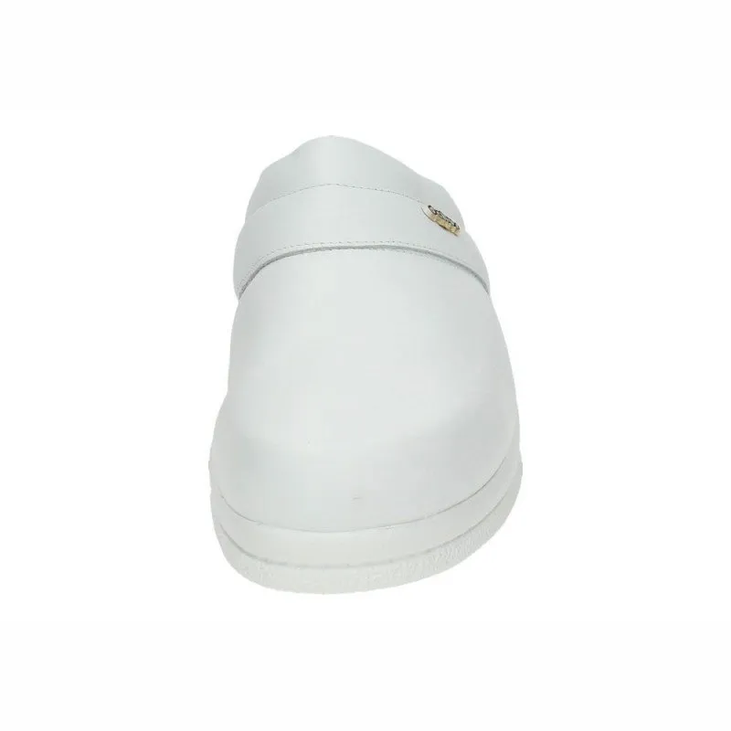 6250 ZUECOS DE PIEL color BLANCO