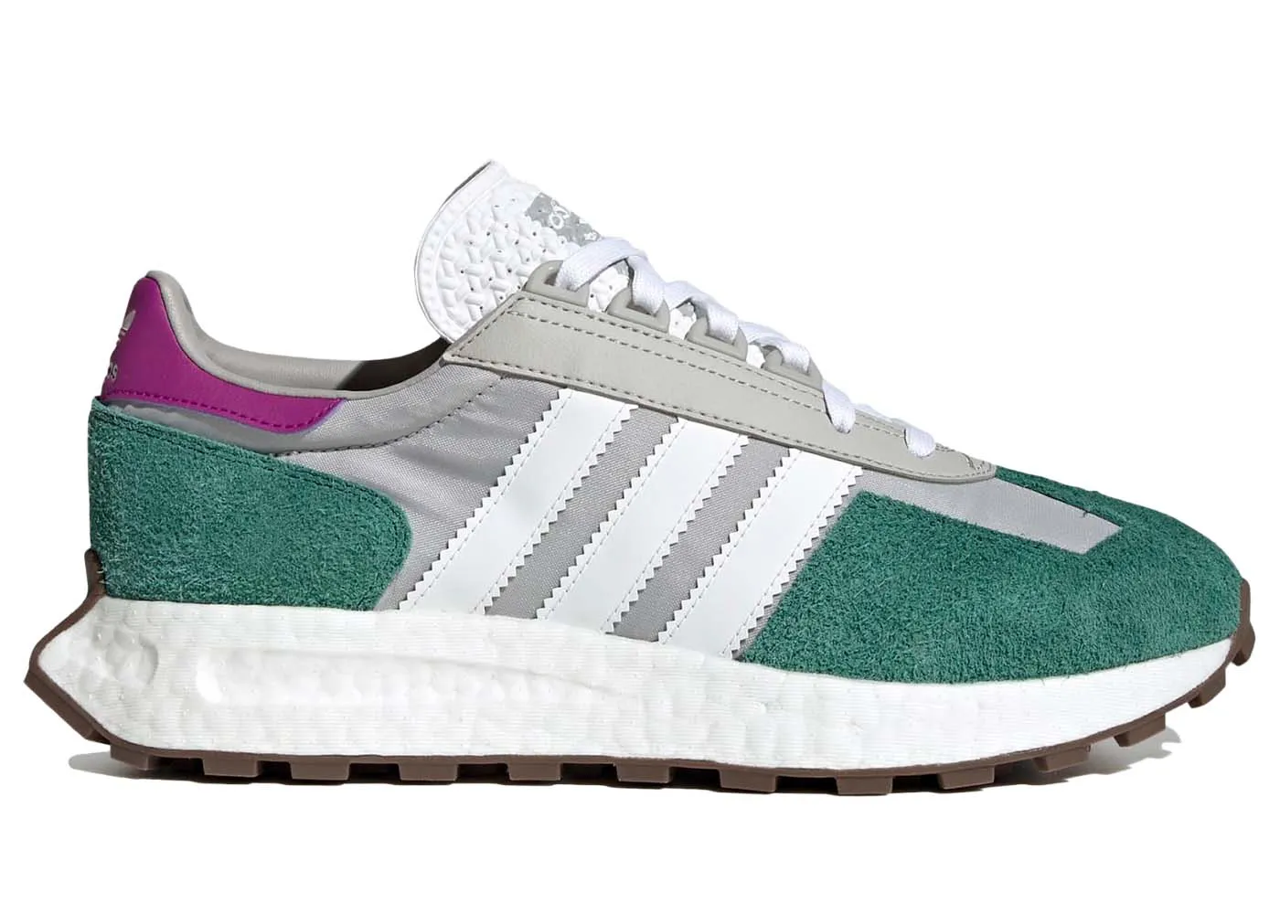adidas Originals Retropy E5 Grey Collegiate Green Purple