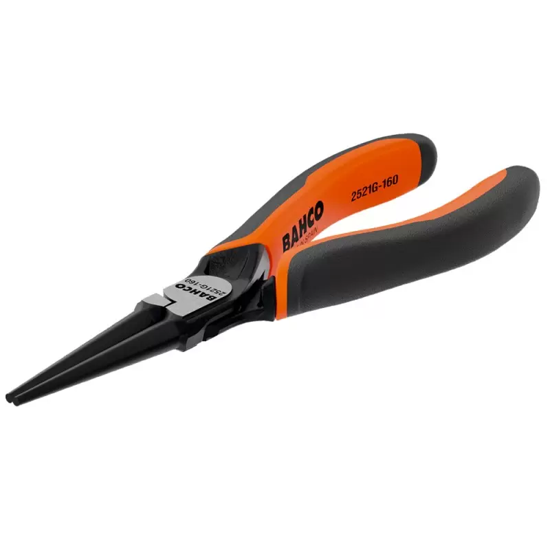 ALICATE BOCA REDONDA 5" 2521 G140 BAHCO