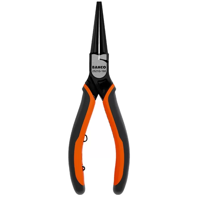 ALICATE BOCA REDONDA 5" 2521 G140 BAHCO