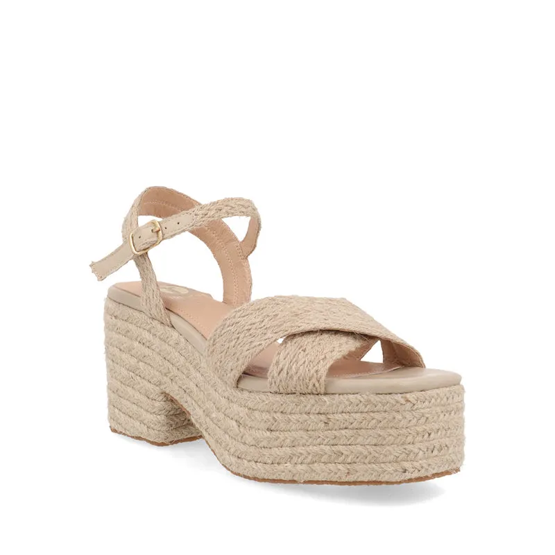 Alpargata Casual Trender color Natural para Mujer