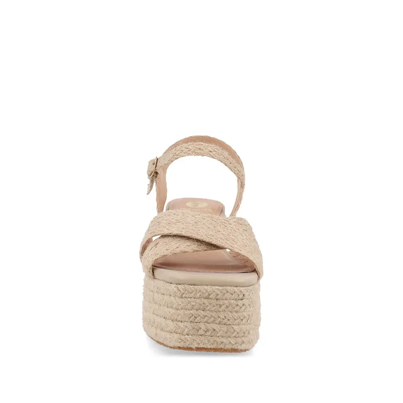 Alpargata Casual Trender color Natural para Mujer