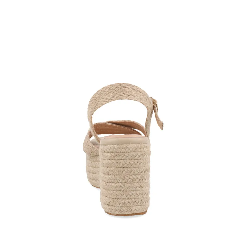 Alpargata Casual Trender color Natural para Mujer