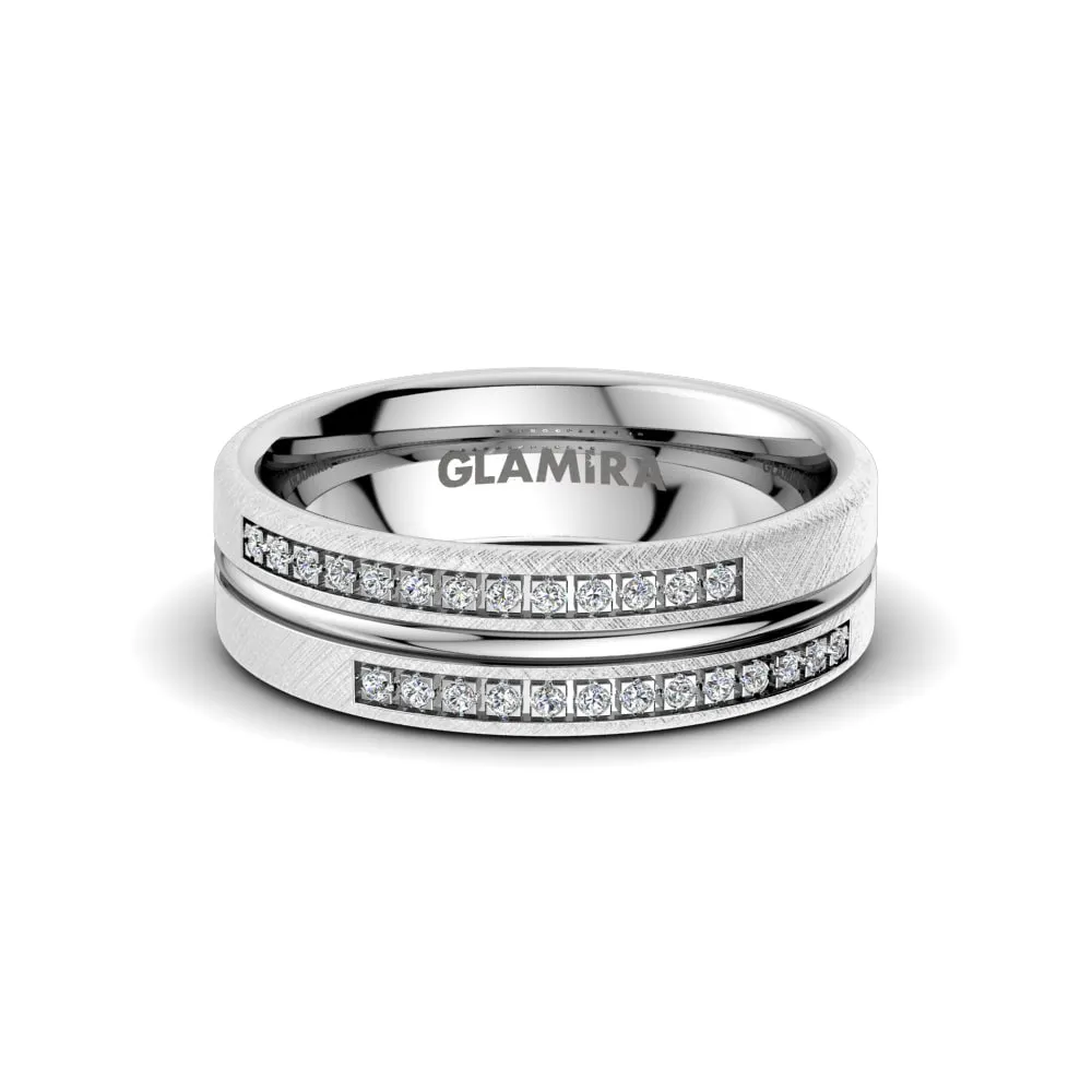 Anillo Boda Mujer Alluring Base 6 mm