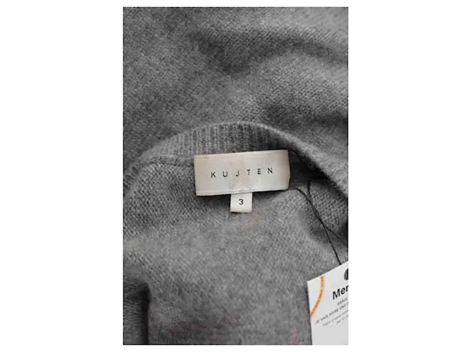 Autre Marque Sueter cashmere Gris 