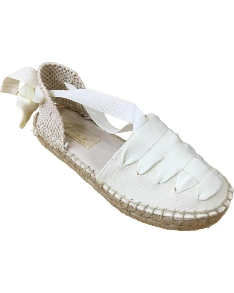 Bailarinas YOWAS  de Niña ALPARGATA LINO  BEIGE