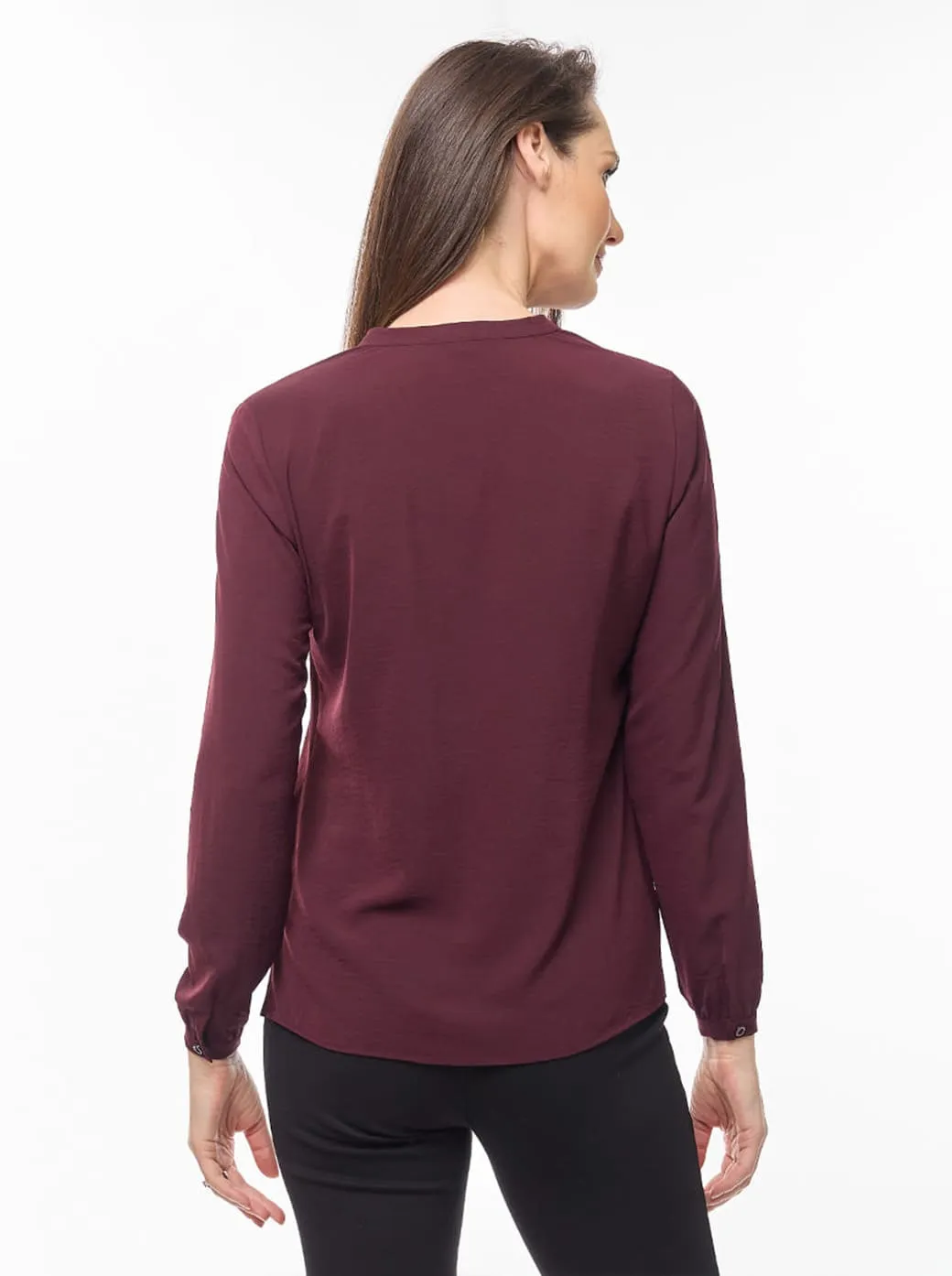 Blusa vino Geraldine