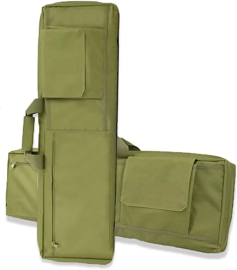 BomDog Funda Táctica para Arma  Funda Portátil para Rifle Y Escopeta Funda Impermeable Paraa Larga Funda para Arma de Fuego/Gree