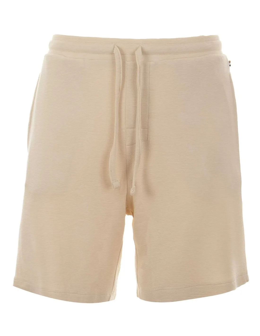 BOSS  SHORT BEIGE RIB 50509326 HOMBRE