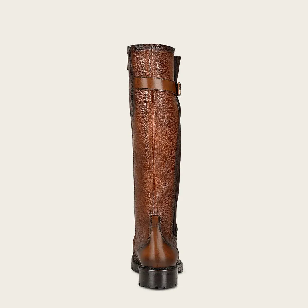 Bota casual en piel genuina para dama