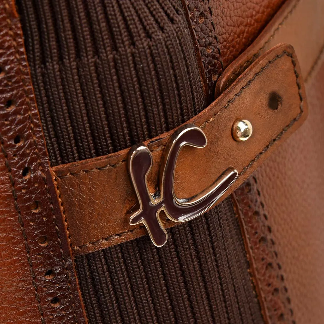 Bota casual en piel genuina para dama