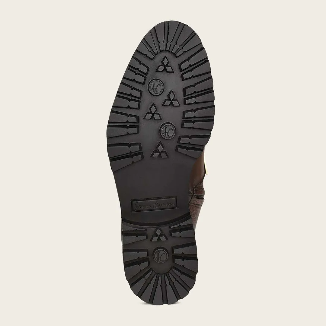 Bota casual en piel genuina para dama
