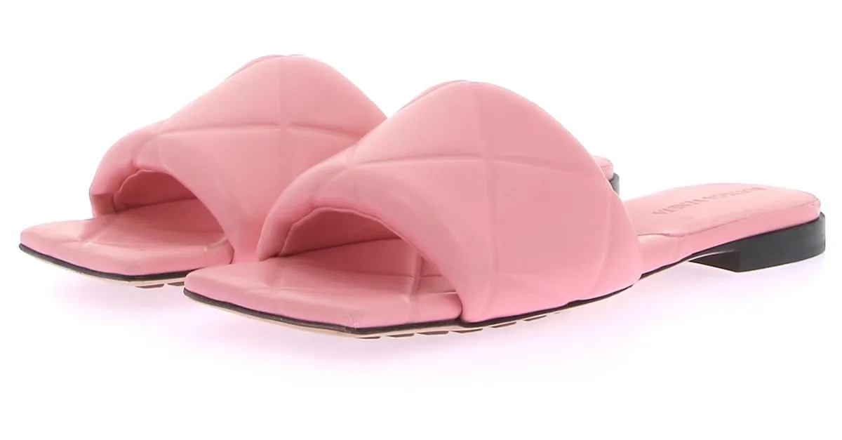 BOTTEGA VENETA Sandalias T.UE 36 Cuero Rosa 