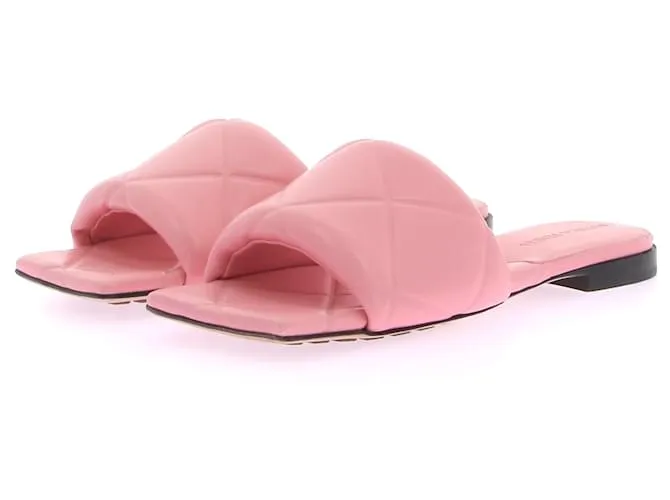 BOTTEGA VENETA Sandalias T.UE 36 Cuero Rosa 