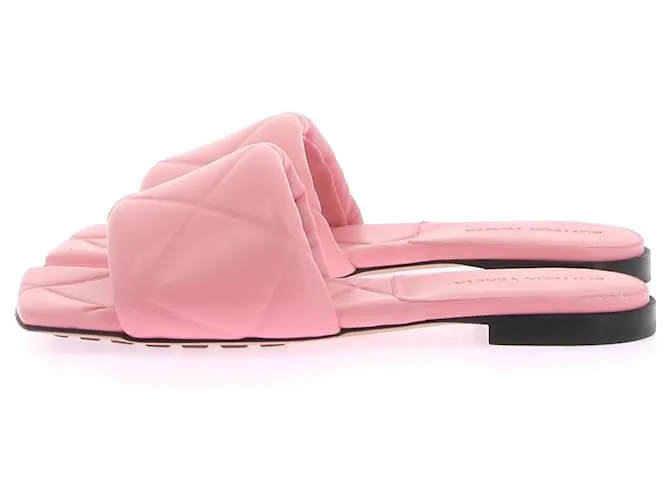 BOTTEGA VENETA Sandalias T.UE 36 Cuero Rosa 