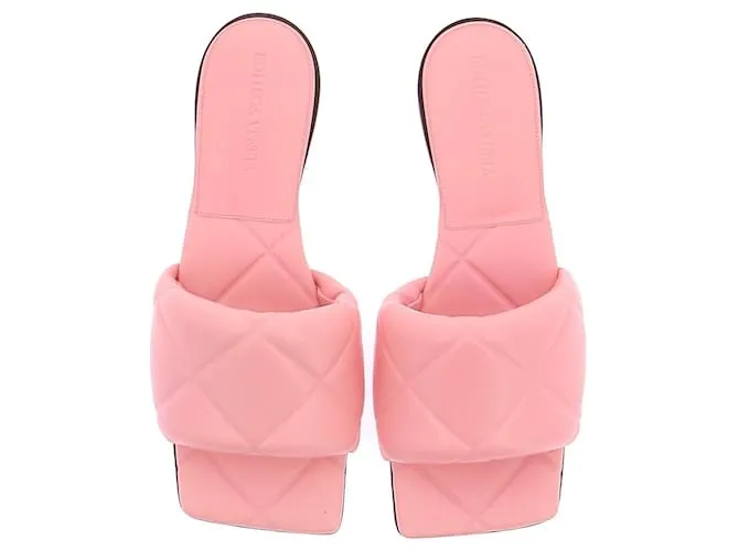 BOTTEGA VENETA Sandalias T.UE 36 Cuero Rosa 