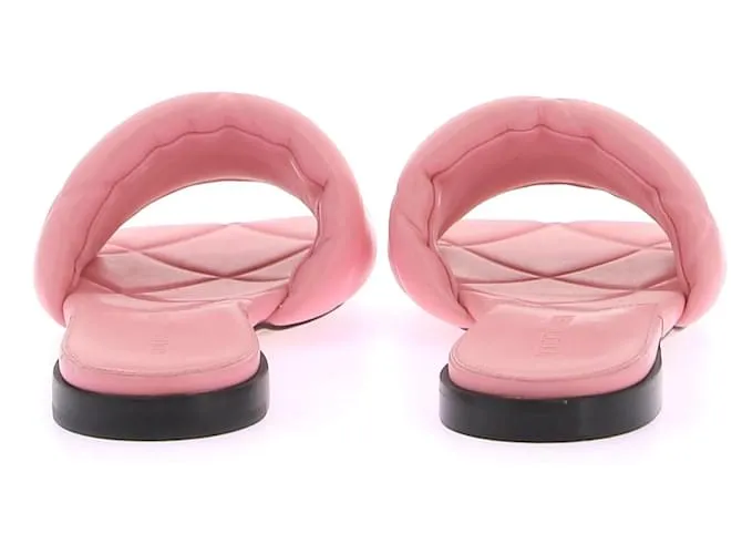 BOTTEGA VENETA Sandalias T.UE 36 Cuero Rosa 