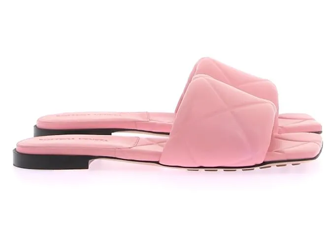 BOTTEGA VENETA Sandalias T.UE 36 Cuero Rosa 