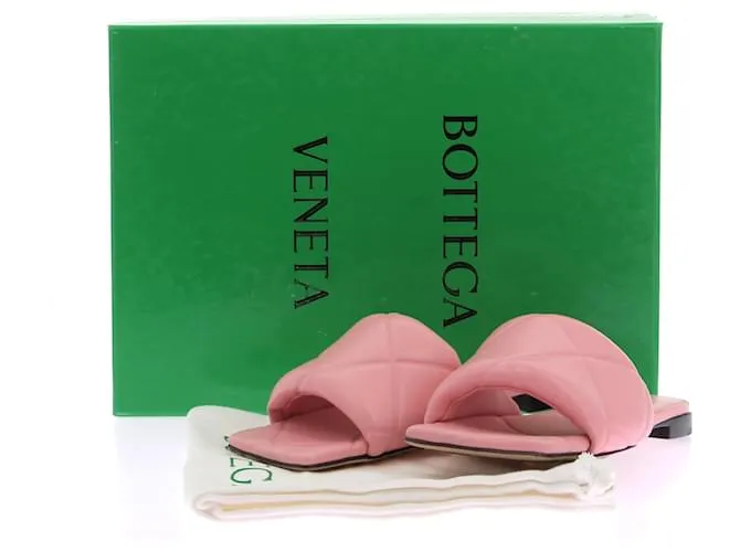 BOTTEGA VENETA Sandalias T.UE 36 Cuero Rosa 