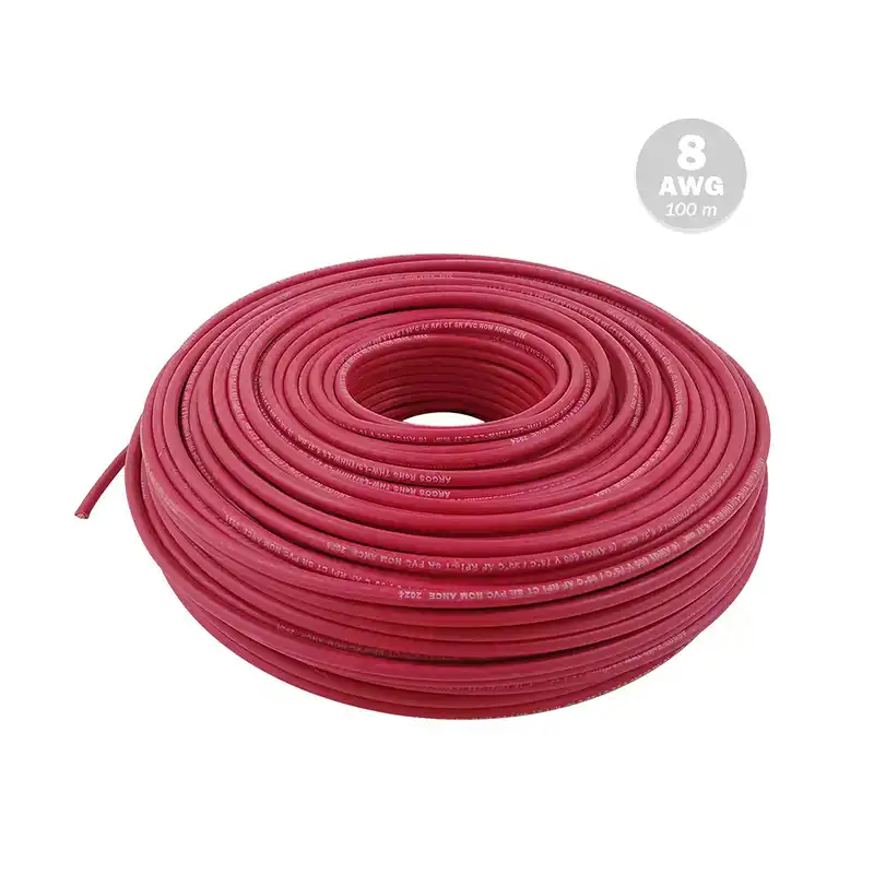 CABLE THWLS / THHWLS ARGOS 8 AWG 100M 600V ANTIFLAMA