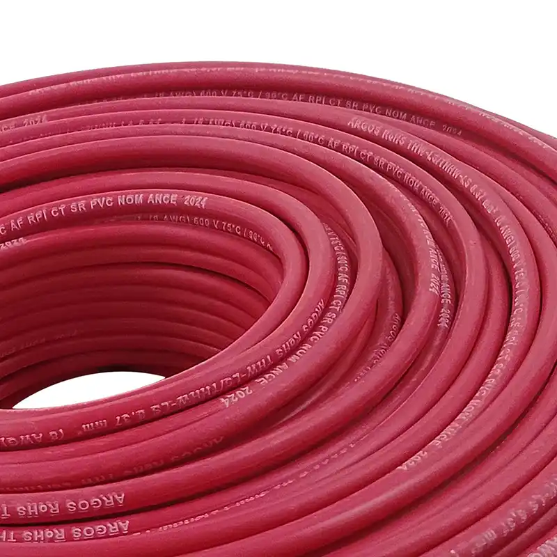 CABLE THWLS / THHWLS ARGOS 8 AWG 100M 600V ANTIFLAMA