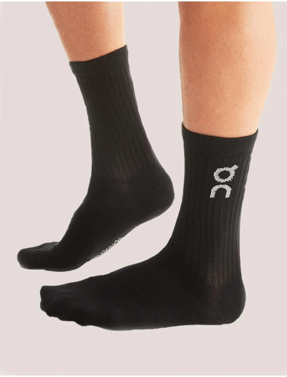 CalcetÍn On Running Logo Sock  Negro