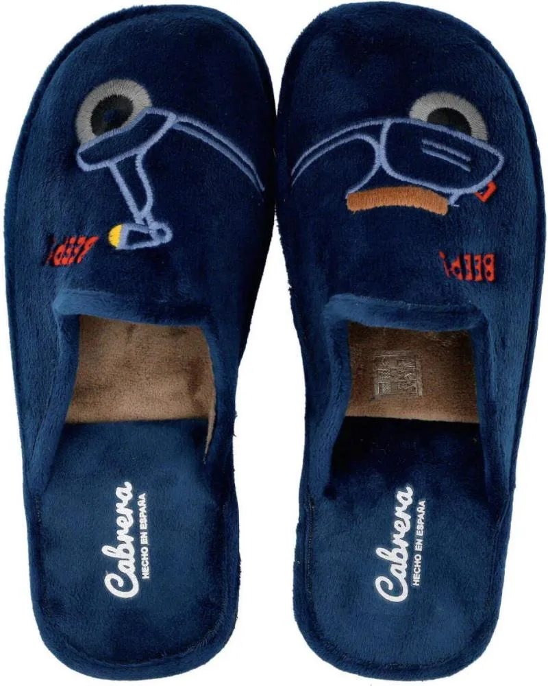 Calzado de casa de Hombre CABRERA 2815 ZAPATILLAS DE CASA HOMBRE AZUL