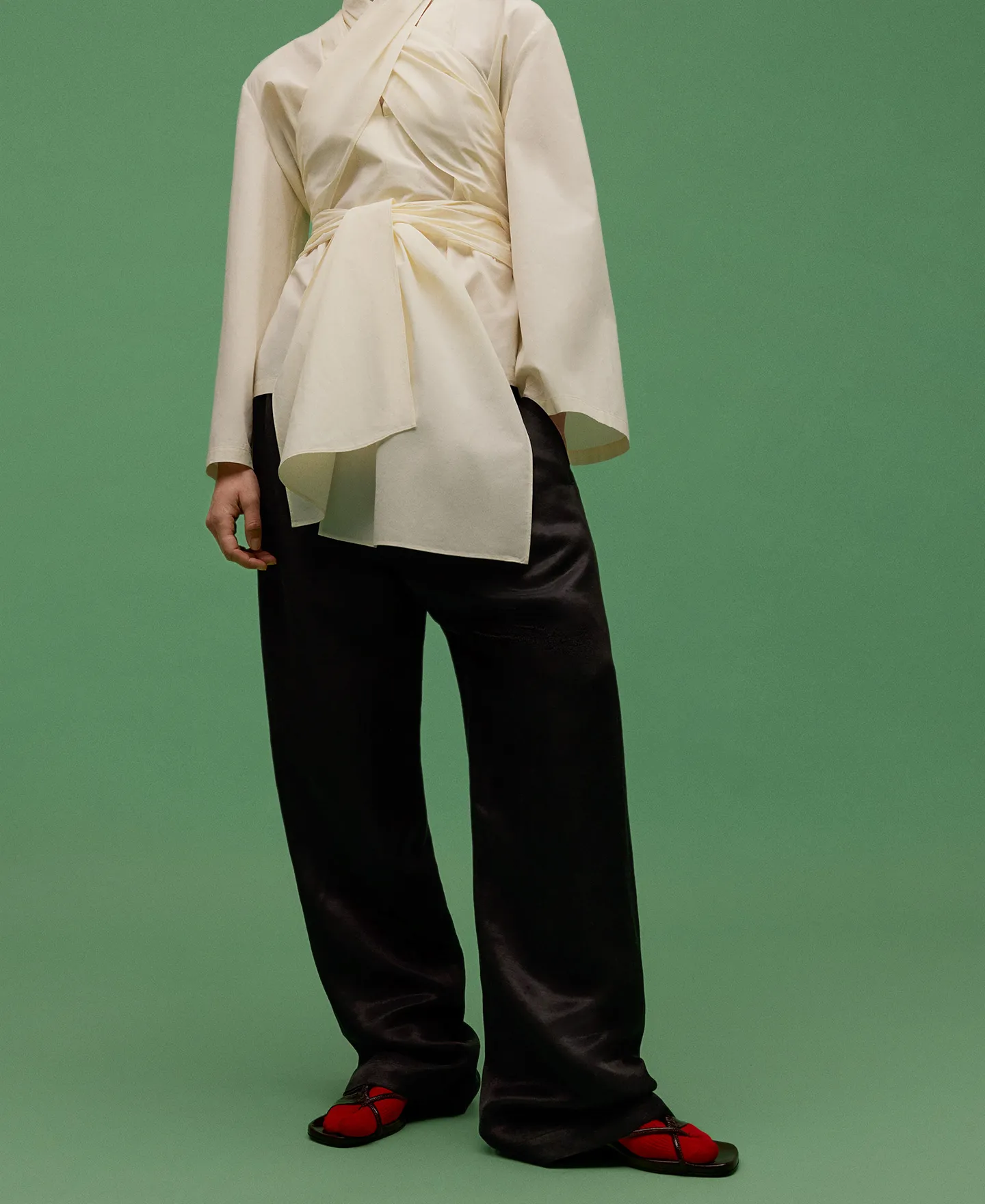 Camisa tira multiposición mujer