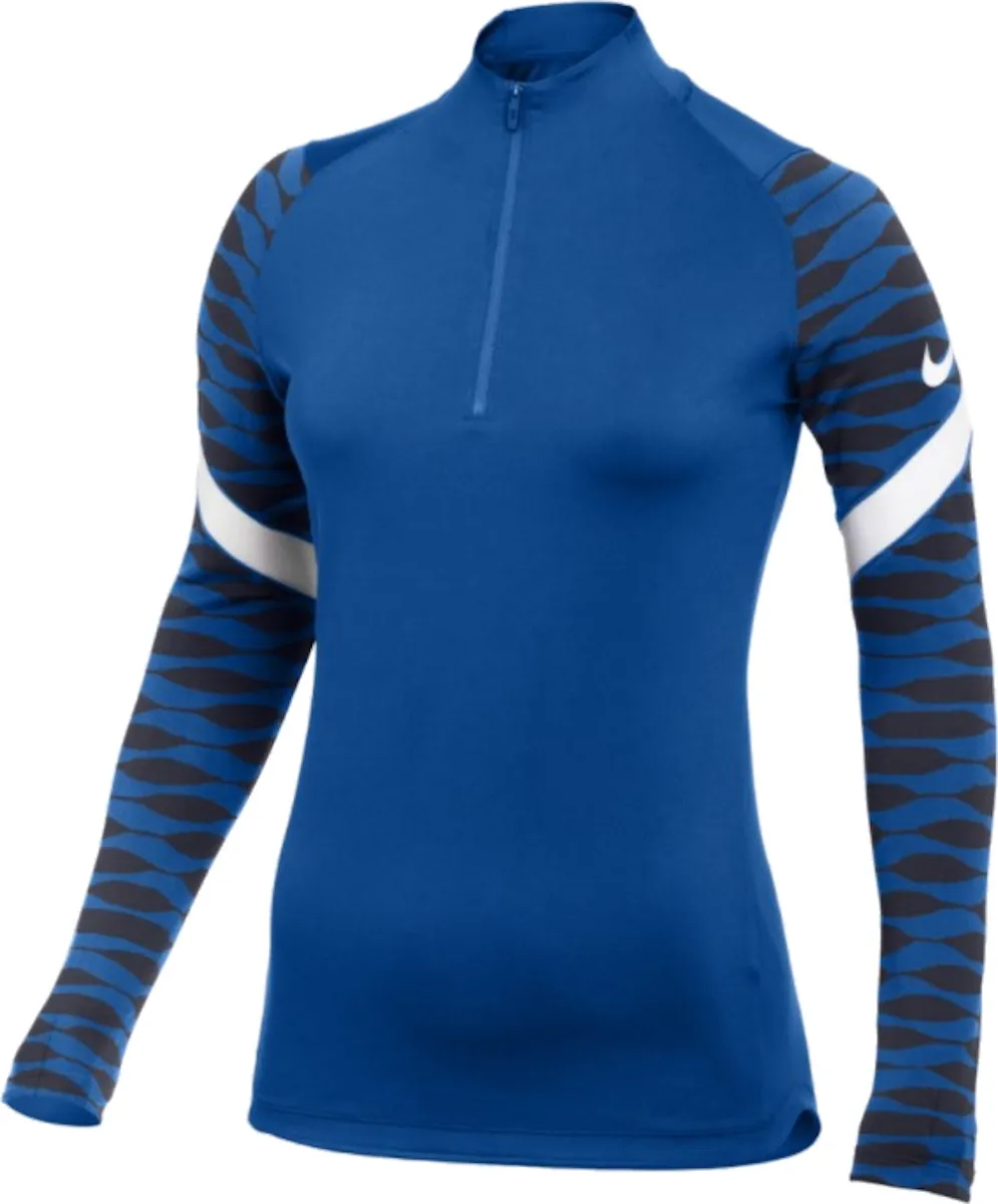 Camiseta de manga larga Nike W NK DRY STRIKE 1/4 ZIP DRILL TOP