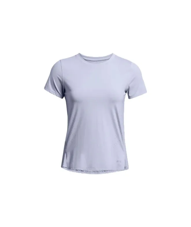 Camiseta de Running Under Armour Launch Elite SS Mujer Morado