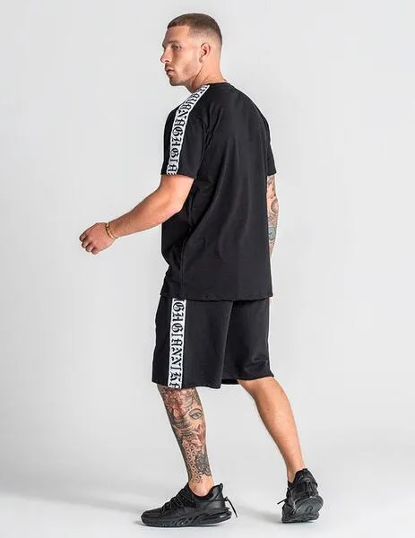 CAMISETA GIANNI KAVANAGH MESSAGE  NEGRO