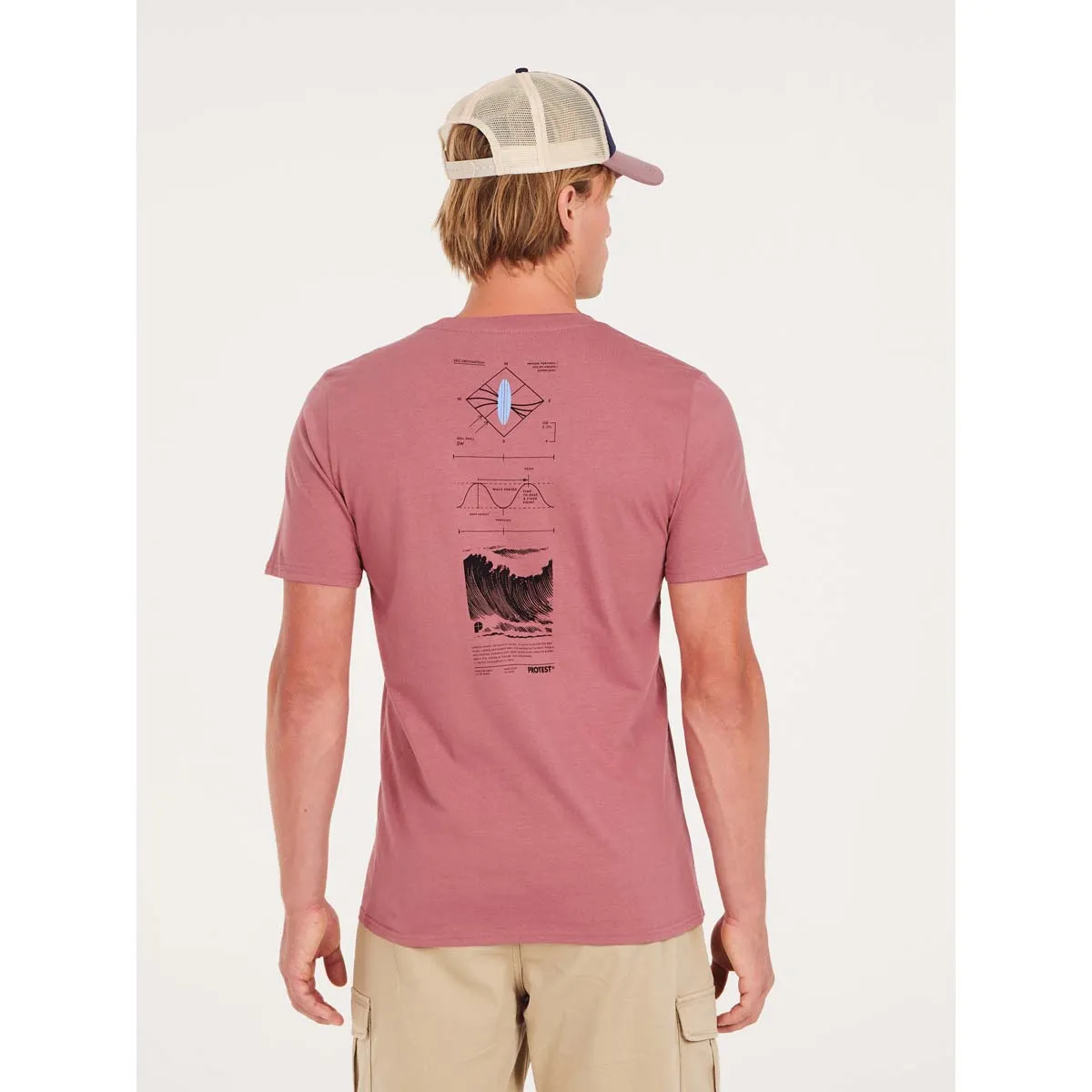 CAMISETA HOMBRE PRTPENALT TSHIRT PROTEST ROSA