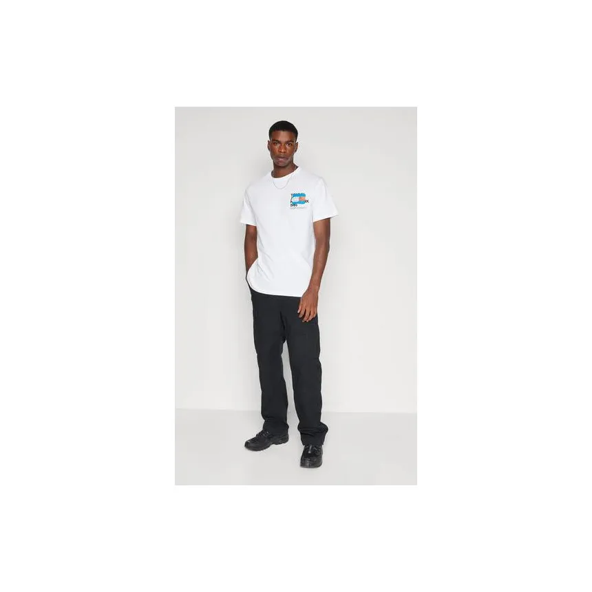 Camiseta Tommy Jeans Graffitti Tee Para Hombre