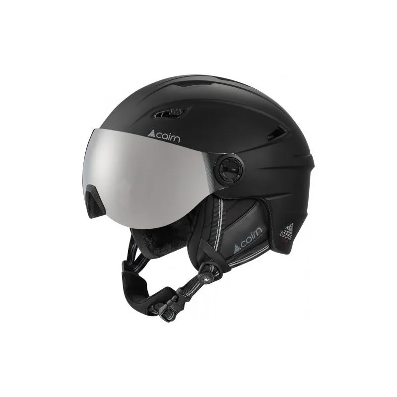Casco con visera Cairn Electron Visor (Mat Black)