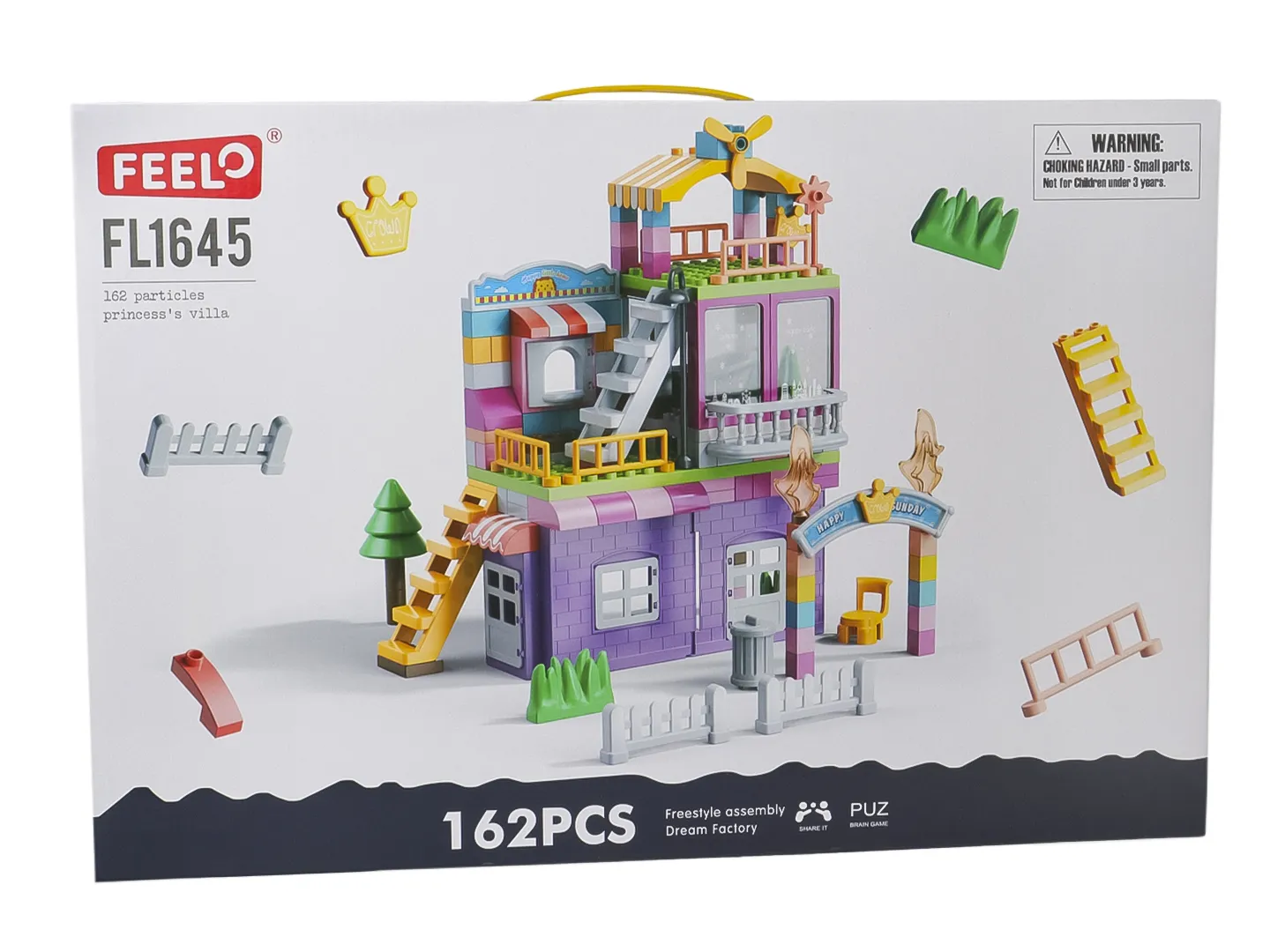 Casita De Bloques De Contruccion Kelder Toys
