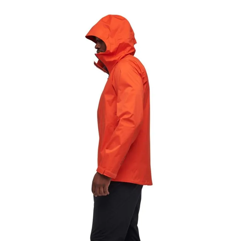 Chaqueta impermeable para hombre Black Diamond Stormline Stretch Rain Shell (Octane)
