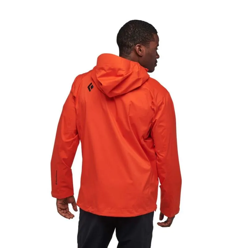 Chaqueta impermeable para hombre Black Diamond Stormline Stretch Rain Shell (Octane)