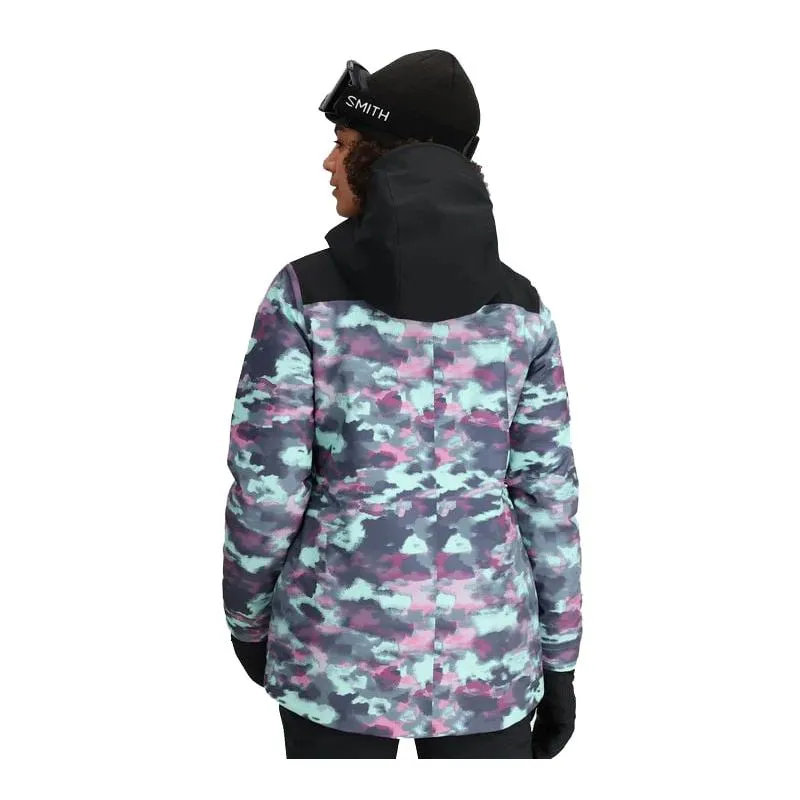 Chaqueta para mujer Outdoor Research Snowcrew (Calcite Camo/Negro)