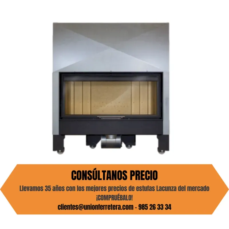 Chimenea monobloque Itaca ECO 120 de Lacunza