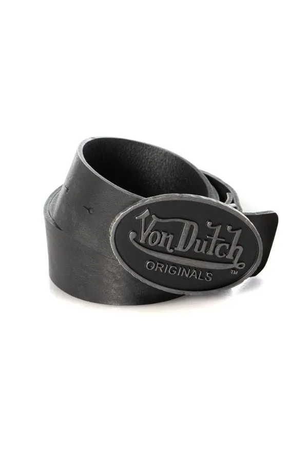 Cinturón Hombre Von Dutch Ceinture Vd Artist Noir Mat