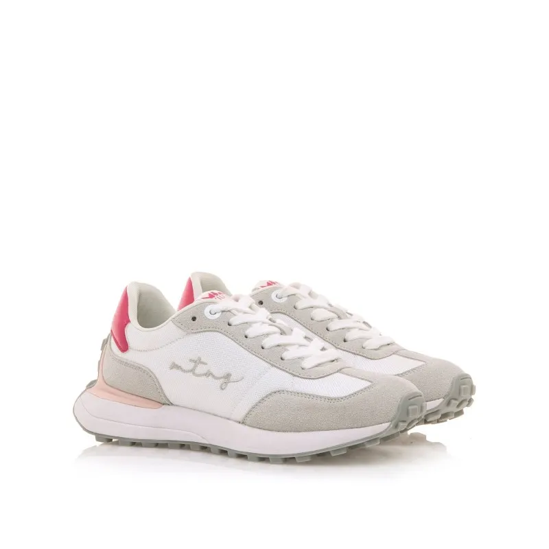 Deportivas Casual de Mujer MTNG ZINC Blanco 56275