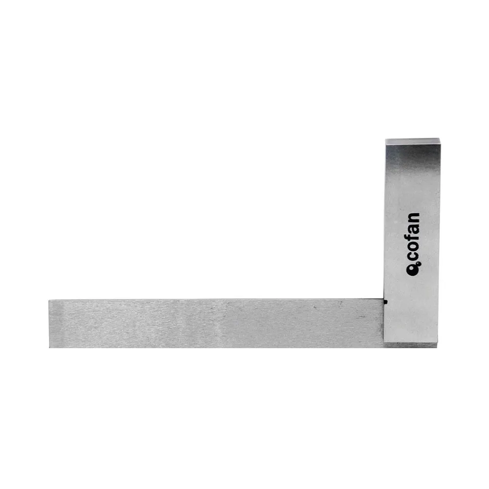 Escuadra de precisión acero 75x60mm Cofan