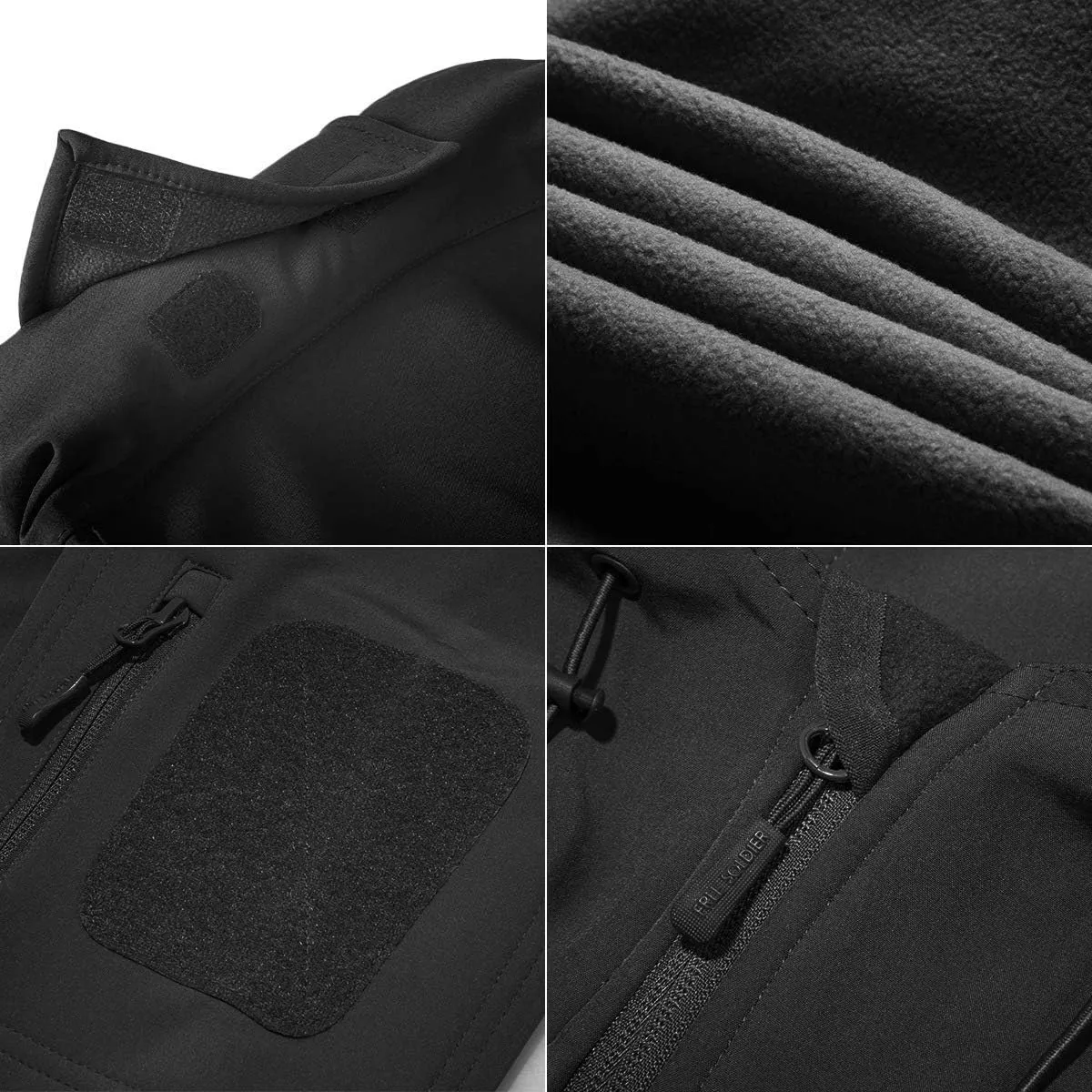 FREE SOLDIER Hombre Chaquetas Invierno