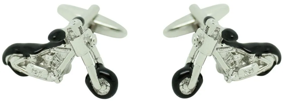 Gemelos para camisa Harley Chopper 3D