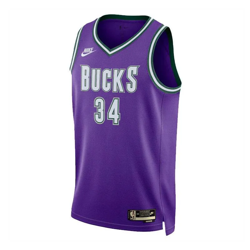 GIANNIS ANTETOKOUNMPO MILWAUKEE BUCKS CLASSIC EDITION SWINGMAN JERSEY 2223