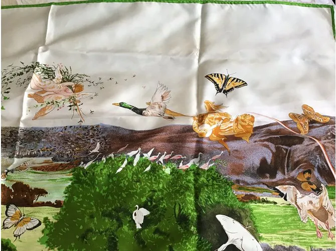 Hermès "jardin d'éden ou "naturalia" Multicolor 