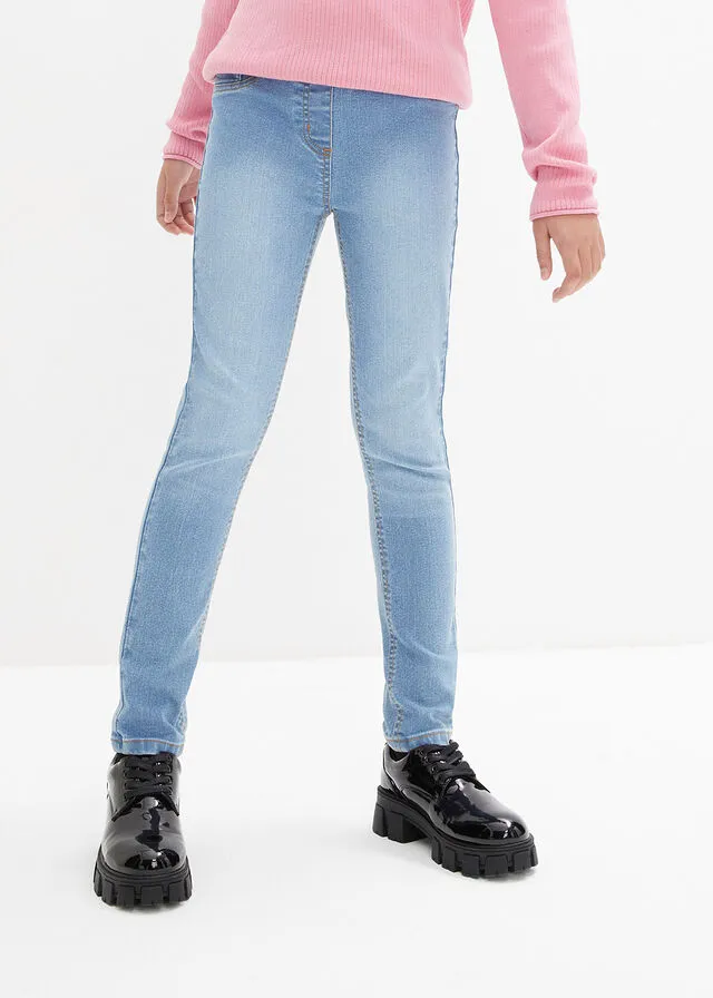 Jeggings Denim oscuro + denim claro