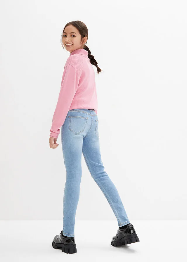 Jeggings Denim oscuro + denim claro