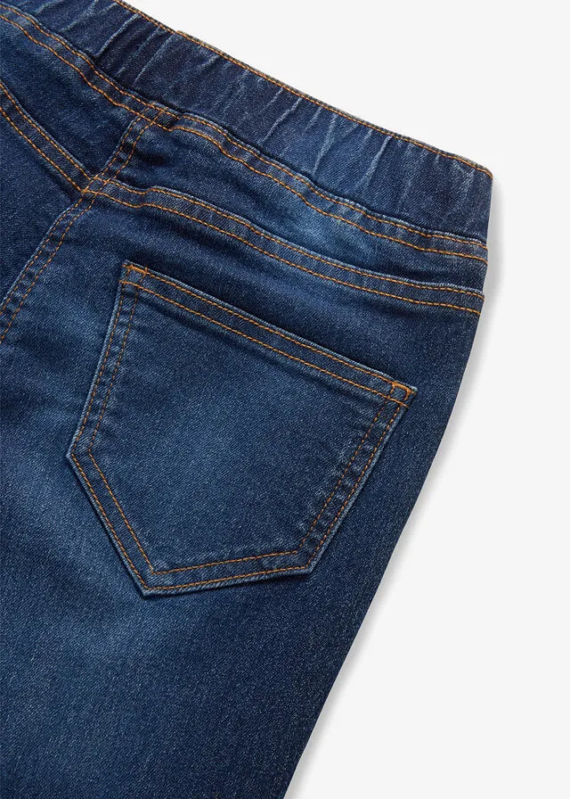 Jeggings Denim oscuro + denim claro