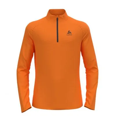 Jersey de hombre Odlo Mid layer 1/2 zip ESSENTIALS CW 200 (oriole melange)